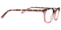 Tonya Rectangle Pink Glasses4