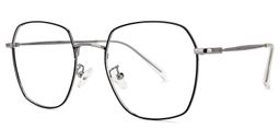 Munoz Square Black-Silver Glasses1