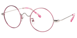 Ursula Round Pink Glasses2