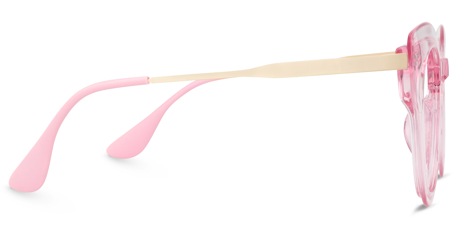 Cat Eye Pink Glasses | Zeelool Glasses3