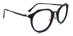 Jacqueline Geometric Black Glasses4