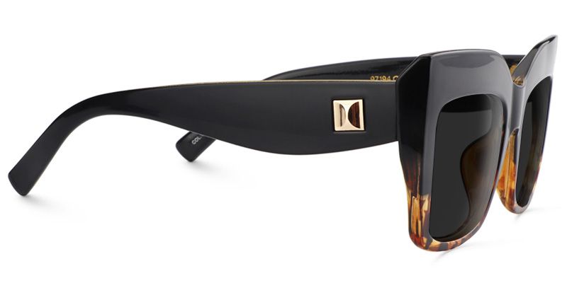 Alberta Tortoise Square Polarized Sunglasses for Driving | ZEELOOL CA2
