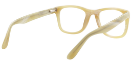 Alexis Rectangle Beige Glasses5