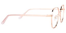 Perry Geometric Rose-Gold Glasses3