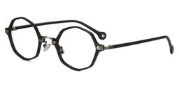 Ashley Geometric Black Glasses3