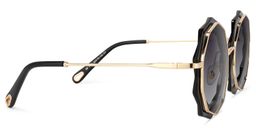 Princess Geometric Black Sunglasses3