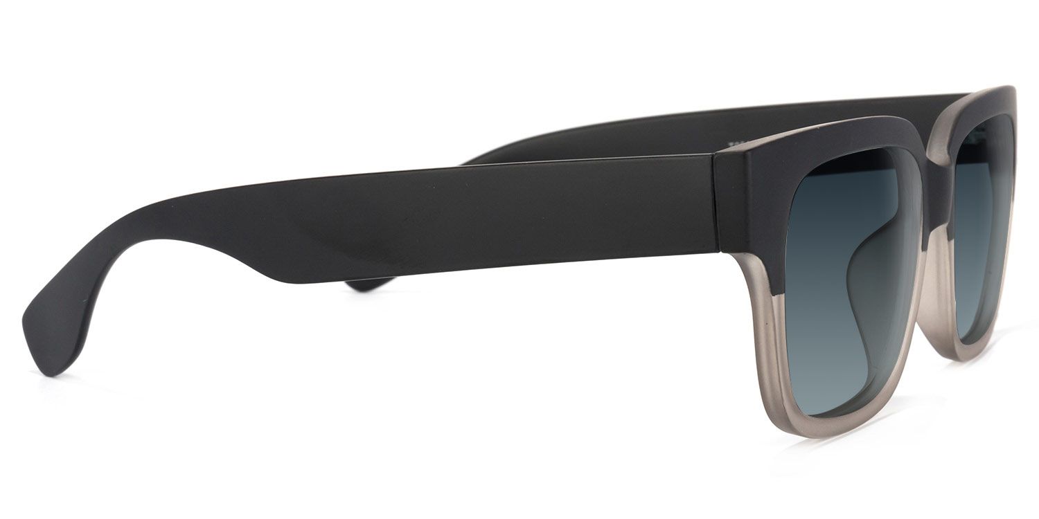Colin Gray Frame Sunglasses with Rectangle Style | ZEELOOL CA2