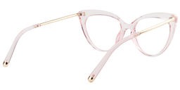 Alivia Cat Eye Pink Glasses6