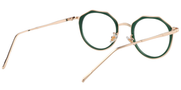 Carolyn Geometric Green Glasses 5