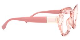 Sienna Square Pink Glasses3