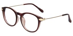 Jordan Round Brown Glasses2