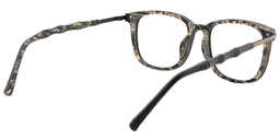 Nestor Rectangle Black Glasses5