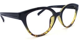 Audrey Hepburn Yellow-Tortoise Cat Eyeglasses5