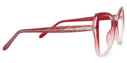 Eleanora Butterfly Red Glasses3