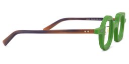 Quanah Asymmetry Green Glasses3