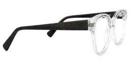Yasir Round Clear Glasses3