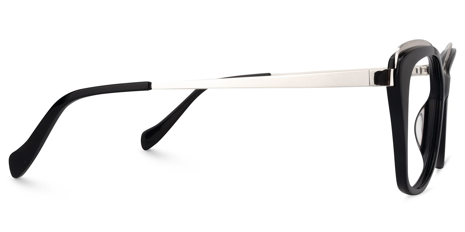 Cat Eye Black Glasses | Zeelool Glasses3