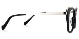 Clayland Cat Eye Black Glasses3