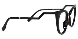 Jacqueline Cat Eye Black Glasses3