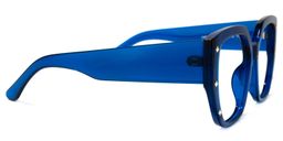 Fletcher Square Dark-Blue Glasses3