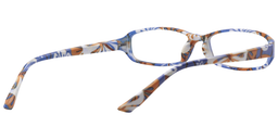 Pennie Rectangle Blue Reading Glasses5