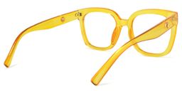 Ebony Square Earthy-Yellow Glasses4
