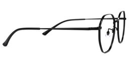Ware Geometric Black Glasses3