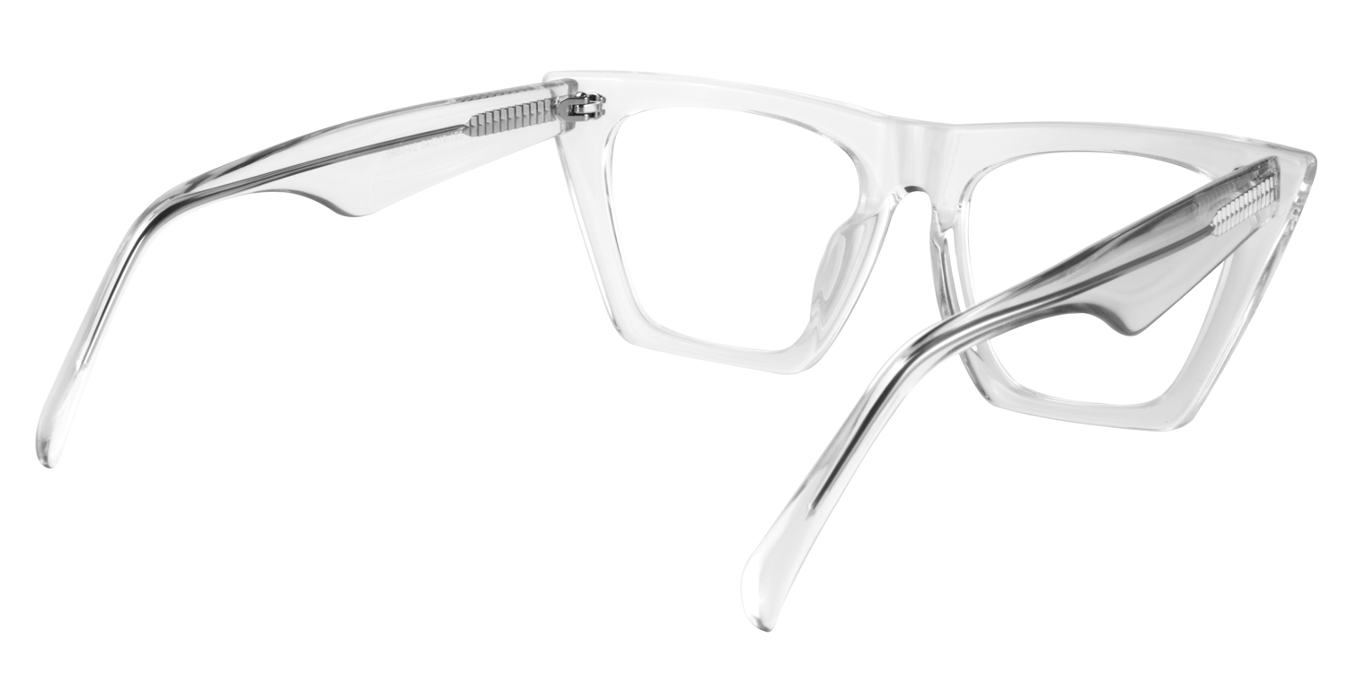 Cat Eye Clear Glasses4