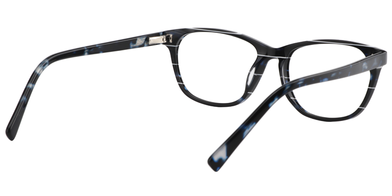 Rectangle Black Glasses5