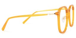 Burnley Square Yellow Glasses3