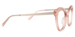 Mileva Cateye Beige Glasses3