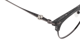 Raines Browline Gray Glasses4