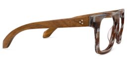 Rhonda Square Brown Glasses3