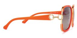 Whelan Square Orange Sunglasses3