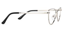Lorenzo Cateye Silver Glasses3