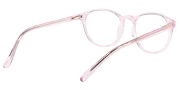 Nydia Oval Glasses Pink Glasses5