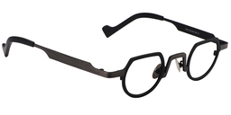 Timothy Round Black Glasses3