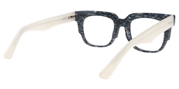 James Square Gray Eyeglasses5