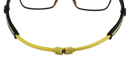 Charles Rectangle Brown Sports Glasses5
