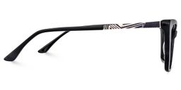 Douglass Cat Eye Black Glasses3