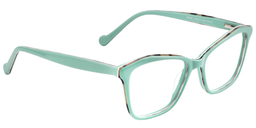 Ulrica Rectangle Green Glasses5