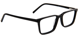 Aly Rectangle Black Glasses4