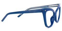 Niamh Cateye Blue Glasses3