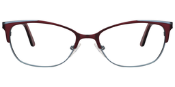 Carlos Browline Red Glasses0