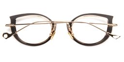 Alice Cat Eye Black Glasses5