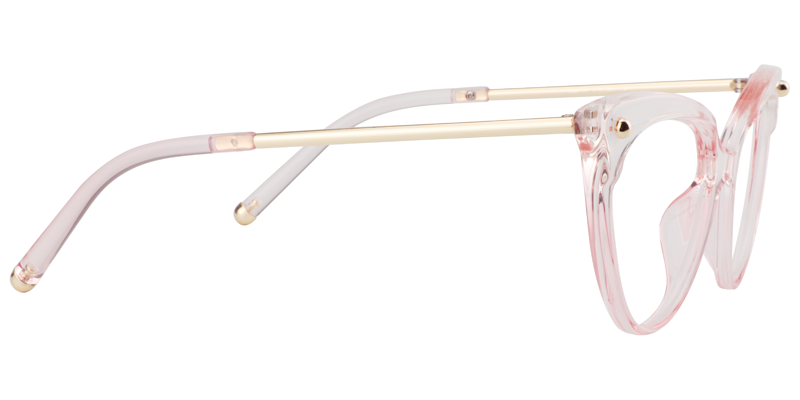 Cat Eye Pink Glasses | Zeelool Eyeglasses5