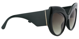 Tania Cateye Dark Green Sunglasses4