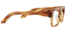 Avery Rectangle Brown Glasses4