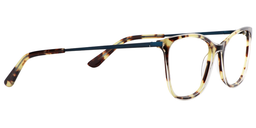 Kelvin Rectangle Light Tortoise Glasses4