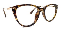 Clement Cat Eye Light Amber Glasses6